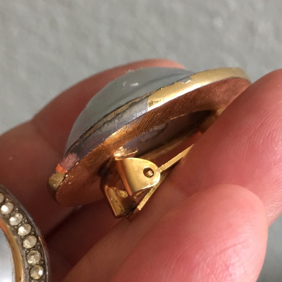 🖤Vtg MARESCA Rare clip earrings - Picture 6 of 15